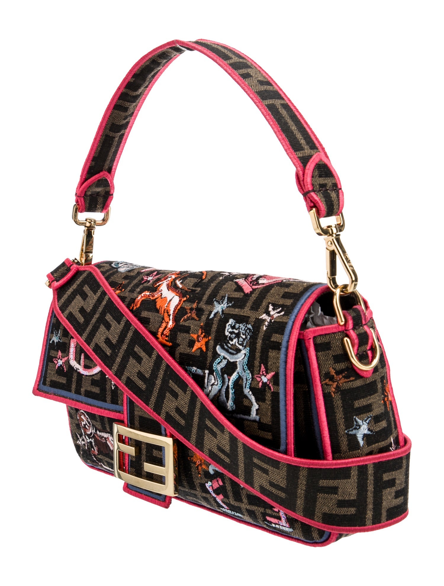 Fendi Zucca FF Baguette 2023